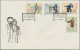 China (PRC): 1962, Mei Lan-Fang Set (C94) On Two Unaddressed Cacheted Official F - Covers & Documents