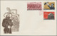 China (PRC): 1963, Cuba Set (C97) On Four Unaddressed Cacheted Official FDC, Can - Lettres & Documents