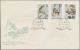 China (PRC): 1963, Gold Nose Apes (S60) Imperforate And Perforated On Two Unaddr - Cartas & Documentos