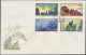 China (PRC): 1964, Huangshan Set (S57) On Four Unaddressed Cacheted Official FDC - Lettres & Documents