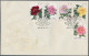 China (PRC): 1964, Chinese Peonies (S61), Complete Set Of 15 On Three Official F - Cartas & Documentos