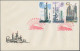 China (PRC): 1964, Petroleum Industry (S67), Two Complete Sets Of Five On Four O - Covers & Documents