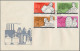 Delcampe - China (PRC): 1964, The Chemical Industry (S69), Two Complete Sets Of Eight On Fo - Covers & Documents