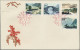 China (PRC): 1965, Jinggangshan Set (S73) On Two Unaddressed Cacheted Official F - Covers & Documents