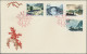 China (PRC): 1965, Jinggangshan Set (S73), Two Unaddressed Cacheted Official FDC - Briefe U. Dokumente