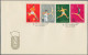 China (PRC): 1965, 2nd National Games (C116), Complete Set Of 11 On Three Offici - Briefe U. Dokumente