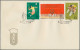 China (PRC): 1965, 2nd National Games (C116), Complete Set Of 11 On Three Offici - Covers & Documents