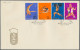 Delcampe - China (PRC): 1965, 2nd National Games (C116), Complete Set Of 11 On Three Offici - Covers & Documents