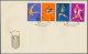 Delcampe - China (PRC): 1965, 2nd National Games (C116), Complete Set Of 11 On Three Offici - Covers & Documents