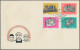 China (PRC): 1966, New Industrial Machines (S62), Two Complete Sets Of Eight On - Briefe U. Dokumente