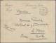 French Indochine: 1894/1914: Blue Telegram Original Form Dated 10 Juil 1894 Addr - Lettres & Documents