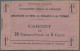 French Indochine: 1927, Booklet $1 Comprising 20 Stamps 5c. "Tour De Confucius" - Nuovi