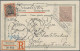 Holy Land: 1898, "CAMP IMPERIAL JERUSALEM", Bilingual Postmark On Lithographed P - Palästina