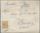 Holy Land: 1892/94 Two Covers From Safed To Braunschweig, Germany Cancelled By B - Palästina