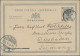 Delcampe - Hong Kong - Postal Stationery: 1894/1900, Three Different QV Cards Used To Germa - Postwaardestukken