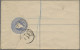 India - Postal Stationery: 1890 Postal Stationery Registered Envelope 2a. Blue U - Zonder Classificatie