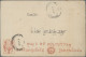 Jammu & Kashmir: 1897 Postal Stationery Card ¼a. Brick-red Used Within J&K, Canc - Jummo & Cachemire