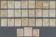 Japanese Post In Corea: 1900, Mint And Used On Stockcard, All Genuine Ovpts., Po - Franchise Militaire