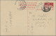 Japanese Post In Corea: 1926, UPU Card 6 S. Canc. "Keijo 17.6.36 Chosen" To Swit - Militärpostmarken