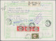 Kuwait: 1981/1992 Kuwait/Bahrain: Two Registered Parcel Post Cards To Italy With - Koweït