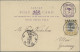 Labuan: 1895 Postal Stationery Double Card 1c+1c Uprated 3c And Used To Germany, - Andere & Zonder Classificatie