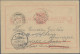Macau - Postal Stationery: 1901, UPU Card 20 R. Used "Macau 30.Dez.01" To Berlin - Postwaardestukken