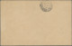 Macau - Postal Stationery: 1905, UPU Reply Card 4 A.+4 A. Uprated 1 A. Canc. "Ma - Entiers Postaux