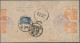 Mandchukuo: 1932/38, Four Covers: 4 F. Commemorative Hsingking-Yinkou, 1 F. Comm - 1932-45 Mantsjoerije (Mantsjoekwo)