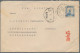 Mandchukuo: 1932/38, Four Covers: 4 F. Commemorative Hsingking-Yinkou, 1 F. Comm - 1932-45 Mantsjoerije (Mantsjoekwo)