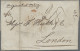 Dutch India: 1837/1853 Two Folded Covers, One Used From Batavia To London By For - Niederländisch-Indien