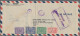 Saudi Arabia: 1944 Air Mail Envelope From The Arabian American Oil Company, BAHR - Saoedi-Arabië