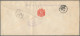 Thailand: 1909 Envelope (with Red Coat Of Arms On Back-flap) Used From Bangkok T - Thailand