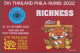 Delcampe - Thailand: 2022, 5th Thailand Phila-Numis 2022, Four Packs In All Different Colou - Thaïlande