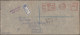 Delcampe - Aden: 1951/1966, METER MARKS, Lot Of Seven Commercial Covers Mainly To Germany S - Jemen