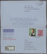 Hong Kong - Postal Stationery: 1950/2000, Collection Of Apprx. 75 Air Letter She - Entiers Postaux