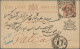 India - Feudal States: 1860/1940's: 55 Postal Stationery Cards/envelopes And (fe - Autres & Non Classés