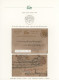 Delcampe - Indore: 1894/1930 (ca.), Collection Of 31 Entires, Arranged On Written Up Album - Autres & Non Classés