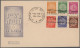 Israel: 1948/1990 (approx.), Collection Of Approx. 500 Covers And FDCs In Five C - Brieven En Documenten