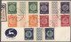 Israel: 1948/1990 (approx.), Collection Of Approx. 500 Covers And FDCs In Five C - Brieven En Documenten