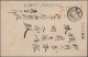 Japan - Field Post - 1894/1906: 1904/1906, Covers/letter Cards/cards With Postma - Military Service Stamps