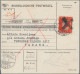 Japanese Occupations WWII: 1942/45, 13 Inland Transfer Forms Used From Medan, Pa - Indonesia