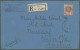 Malayan States - Johor: 1922/1945 Group Of Six Covers Sent To Austria, Two Cover - Johore