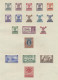 Pakistan: 1947-modern: Collection Of Some Hundred Stamps On Old Album Pages And - Pakistán