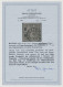 Bayern - Marken Und Briefe: 1849, 1 Kr. Tiefschwarz, Platte 1, Entwertet Mit Fin - Otros & Sin Clasificación