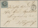 Bayern - Marken Und Briefe: 1850, 3 Kr. Blau, Platte 2 Mit Zusätzlicher Roter Gu - Other & Unclassified