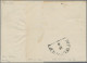 Bayern - Marken Und Briefe: 1850, 3 Kr. Blau, Platte 2 Mit Zusätzlicher Roter Gu - Andere & Zonder Classificatie