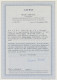 Bayern - Marken Und Briefe: 1850, 3 Kr. Blau, Platte 2 Mit Zusätzlicher Roter Gu - Autres & Non Classés