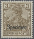 Deutsches Reich - Germania: 1900 Kompletter Satz Von 2 Pf. Bis 80 Pf. Mit Aufdru - Ungebraucht