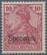 Deutsches Reich - Germania: 1900 Kompletter Satz Von 2 Pf. Bis 80 Pf. Mit Aufdru - Neufs