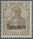 Deutsches Reich - Germania: 1902 Satz Germania Von 2 Pf. Bis 80 Pf. Je Mit Aufdr - Ungebraucht